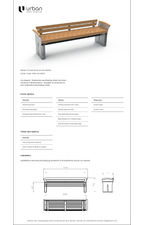 Ribera seat – 2 arm rests - 9031-62-0000