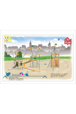 Flower Meadow Lucy-Style multi play and modular play system technical data sheet
