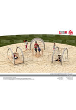 Kobito climbing village Mula multi play unit technical data sheet