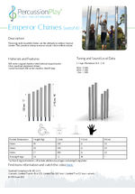 Emperor Chimes Cut Sheet
