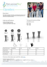 Djembe Cut Sheet