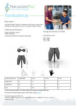 Tumbadoras Cut Sheet