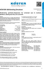Koster SB Bonding Emulsion 