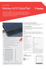 Marley SolarTile M10 405Wp datasheet