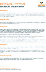 Gripsure Premier Technical Specification