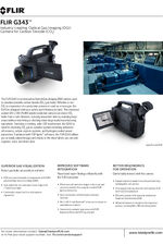FLIR G343 Datasheet en GB