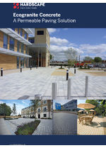 Ecogranite permeable paving