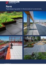 Form pedestal paving system