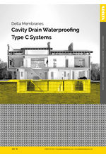 Delta cavity drain waterproofing Type C systems catalogue