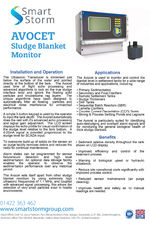 Avocet sludge blanket brochure