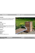 Shoreline SL048 litter bin
