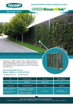 GREENSoundBlok Living Barrier