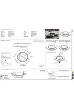 Dish concrete planter / seat
