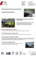 CTS FRP Bridges FAQs