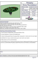 6020-072 Dizzy Roundabout Spec Sheet