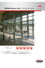 TORMAX iMotion 2302 sliding door drive data sheet
