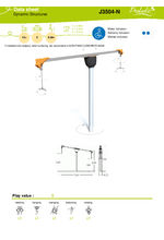 Turnfly J3504N rotating swing tech data