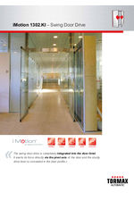 TORMAX iMotion 1302.KI swing door drive data sheet