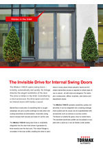 iMotion 1302.KI lintel-concealed automatic door swing door drive - flyer