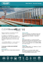 CLEARSoundBlok® noise barrier