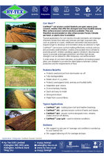 CoirMesh™ coir coconut erosion control mesh blankets data sheet