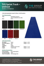 PDS TVS Sprint Track Unlined