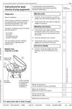 Wobble dish wear checks