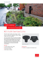 ACO SuDs Overflow Gully Data Sheet