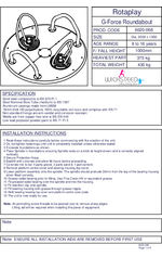 G-force data sheet