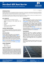 NewSeal 409 Root Barrier Data Sheet
