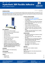 HydroTank 309 Flexible Adhesive Data Sheet