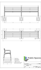 Munster Bench 3000mm 