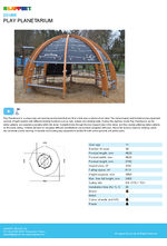 Play Planetarium data sheet