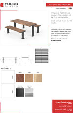 Fulco Vita Picnic Set 1500mm