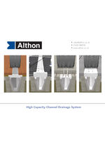 Althon high-capacity drainage system brochure
