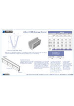 Althon CH 525 drainage channel
