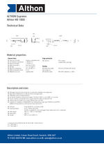 HD1000 polymer drainage channel datasheet