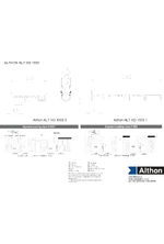 HD1000 polymer drainage channel drawing