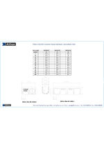 HD2000 drainage channel hydraulic chart