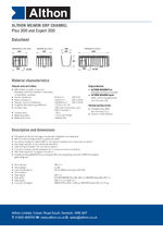 ALT GRP Plus 300 Expert 300 datasheet