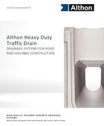 Althon Heavy Duty Traffic Drain Brochure