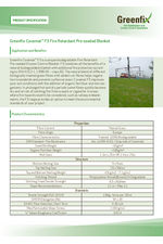 Covamat™ F3 Fire Retardant Pre-seeded Blanket