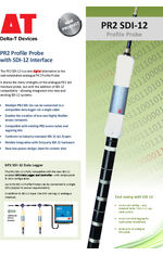 PR2 SDI-12 probe data sheet
