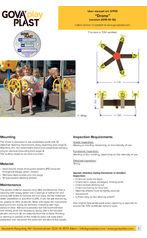 Drone recycled plastic play equipment