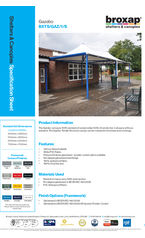 BXTS GAZ 1 S Gazebo Specification Sheet