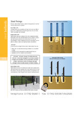 Mild Steel Bollard Fixings