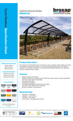 BXMW LIG Lightwood Cycle Shelter Spec Sheet