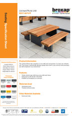 BX17 4071 P Litchard Picnic Unit Spec Sheet