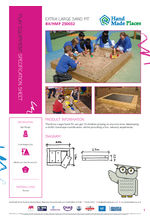 Extra-large sand pit (BX/HMP 250032)