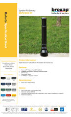 BXPU 1909 RT Lyndon PU Bollard
